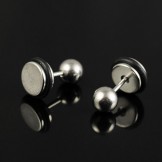 Mens Titanium earrings