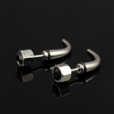 Mens Titanium earrings