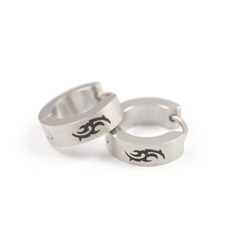 Mens Titanium earrings