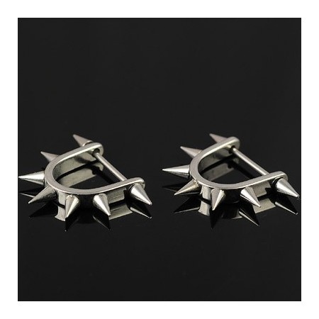 Mens Titanium earrings