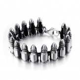  chic Gothic Rock Accessories Men's Bullet Bracelets