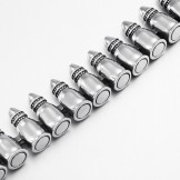  chic Gothic Rock Accessories Men's Bullet Bracelets