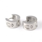 Mens Titanium earrings