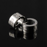 Mens Titanium earrings