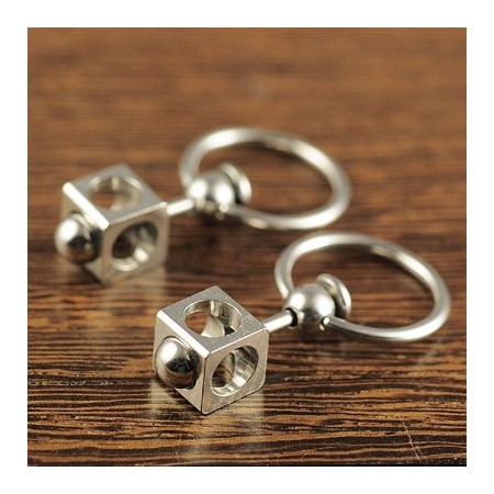 Mens Titanium earrings