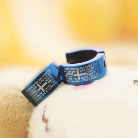 Mens Titanium earrings