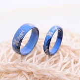 Titanium couples right ring