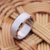 Men's titanium ring