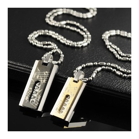 Fashion Score Sweetheart Lover Titanium Necklaces Pendants