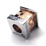 Fashion Love Forever Titanium Necklace Pendant (Golden)