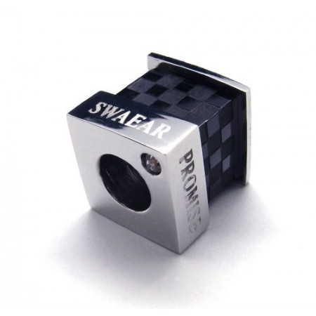 Fashion Love Forever Titanium Necklace Pendant (Black)