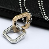 2010 New style fashion Titanium necklace