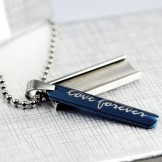 2010 new style blue color Titanium Pendant