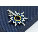 Fashion Pure Titanium Men's Pendants And Necklace Sun Whell