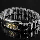 Mens Titanium Diamond Bracelets