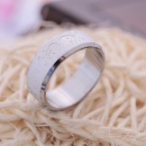 Men's titanium ring