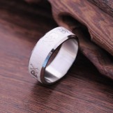 Men's titanium ring