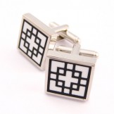 Classical Titanium Square Cufflinks C-761
