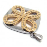 Fashion Four leaves Clover Titanium Pendant - Free Chian