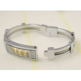 Mens Titanium Diamond Bracelets