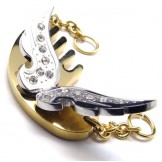 Flying Angel Titanium Pendant - Free Chian