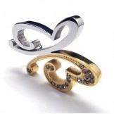 Butterfly Titanium Pendant - Free Chian