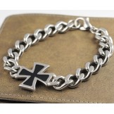 Mens Titanium Cross Bracelets