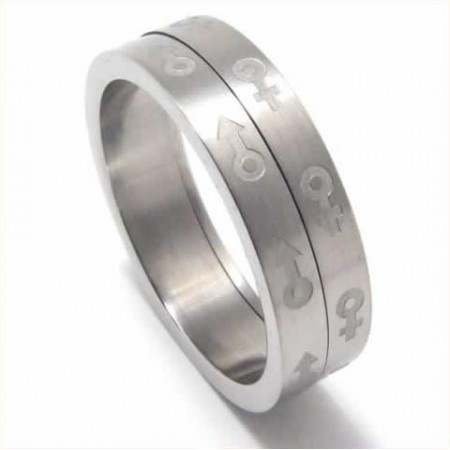 Sex Symbol 6mm Titanium Ring