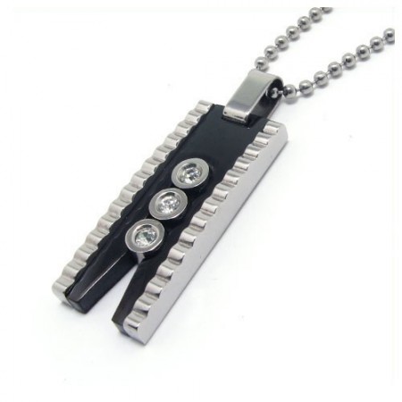 Fashion Gift Titanium diamond necklace pendant