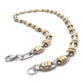 22 inch Titanium Golden Necklace 17344