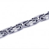 21.3 inch Titanium Silver Delicate Necklace 17346