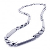 22.0 inch Titanium Silver Necklace 17349