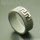 Men's titanium ring