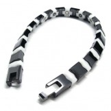 Mens Ceramic 7mm Wide Bracelet 15978