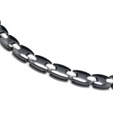 New Style Ceramic 10mm Wide Mens Bracelet 15981