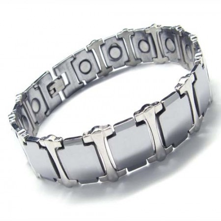 Tungsten Carbide 16mm Wide Chunky Mens Bracelet 15986
