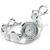 White With Diamonds Fashion Wacthes 08030