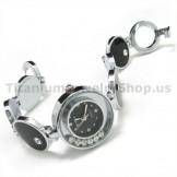 Black With Diamonds Fashion Wacthes 08031