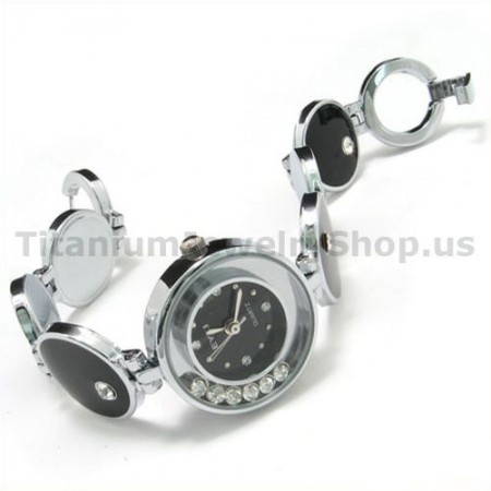 Black With Diamonds Fashion Watches 08031