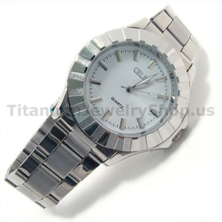 Vogue Men Steel Band Fashion Watches 09297