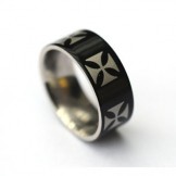 Men's titanium ring
