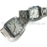 Men White Lovers Fashion Wacthes 14872