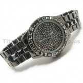 Waterproof Black Steel Band Fashion Wacthes 14880