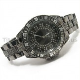 Waterproof Black Steel Band Business Fashion Wacthes 14882