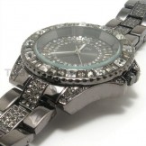 Waterproof Black Steel Band Business Fashion Wacthes 14882