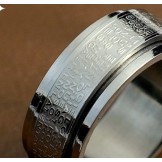 Men's titanium ring