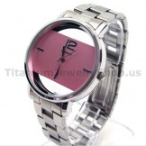 Pink Quartz Fashion Wacthes 18194