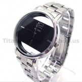 Black Steel Band Fashion Wacthes 18197