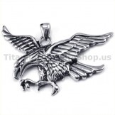 Titanium Eagle Pendant - Free Chain 19155