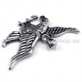 Titanium Eagle Pendant - Free Chain 19155